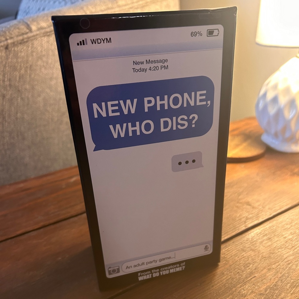 New Phone Who Dis? Card Game